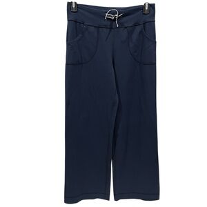 Lululemon Navy Blue Wide Leg Pants Size 6